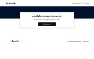 Quality Home Inspections website