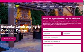 Borsello Landscaping website