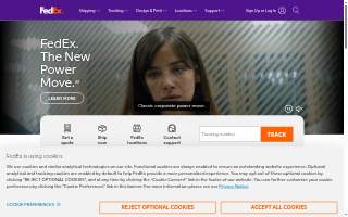 FedEx Office Print & Ship Center website