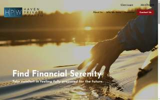 Haven Private Wealth website