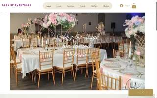 LADY SP EVENTS LLC of Pike Creek Valley website