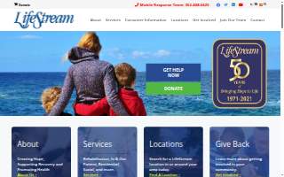 LifeStream Behavioral Center-Psychiatric Hospital website
