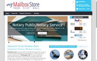 My Mailbox Store website