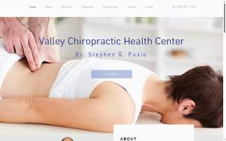 Valley Chiropractic Health Center website