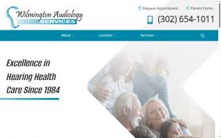 Wilmington Audiology Services of Pike Creek website