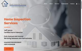Abode Inspection Services of Glasgow website