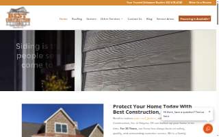 Best Construction, Inc. website