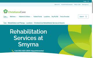 ChristianaCare Rehabilitation Services at Smyrna website