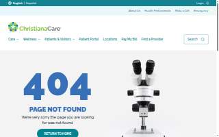 ChristianaCare Women's Health at Smyrna website