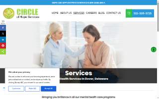 Circle of Hope Services LLC website