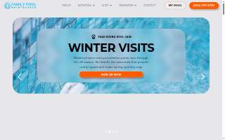 Family Pool Maintenance website