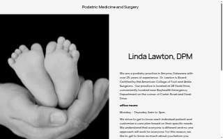 Linda L. Lawton, DPM website