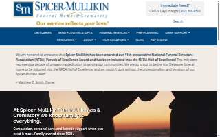Spicer-Mullikin Funeral Homes & Crematory of Smyrna website