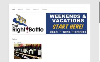 The Right Bottle website