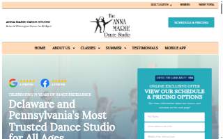 Anna Marie Dance Studio of Wilmington website
