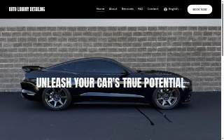 Auto Image Luxury Detailing website