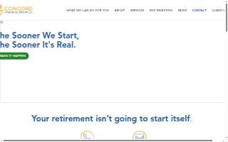 Concord Financial Group website