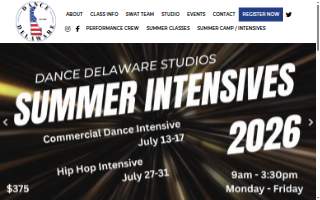 Dance Delaware website