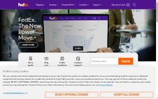 FedEx Office Print & Ship Center website