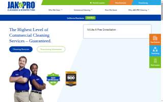 JAN-PRO Cleaning & Disinfecting in St. Louis website