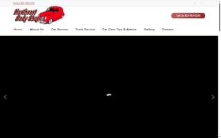 Northeast Body Shop website
