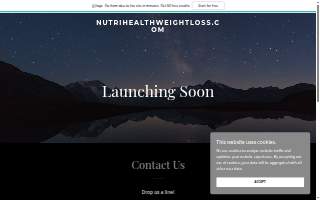 NutriHealth Weight Loss website