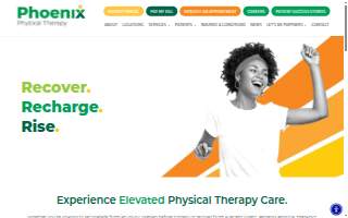 Phoenix Physical Therapy website