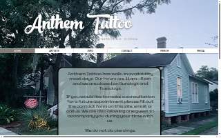 Anthem Tattoo Parlor of Alachua website