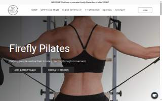 Firefly Pilates website