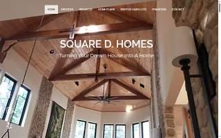 Square D Homes website