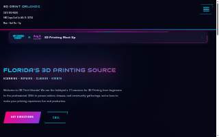 3D Print Orlando LLC of Altamonte Springs website