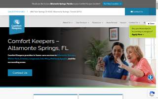 Comfort Keepers Home Care of Altamonte Springs website