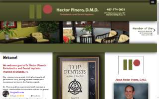 Hector Pinero, DMD website