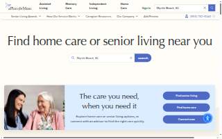 Seniors Health Plan Advisors website