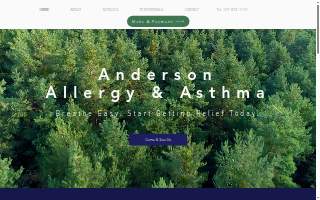 Anderson Allergy & Asthma of Apopka website