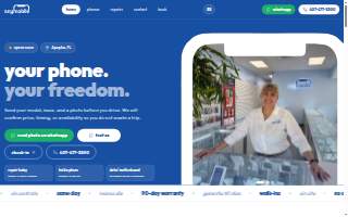 Anymobile - Cell Phone Repair and Sales website
