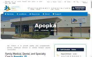 Community Health Centers, Apopka website