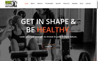 Core Body FX website