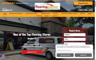 Flooring Master of Apopka website