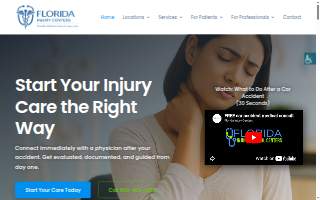 Florida Injury Centers website