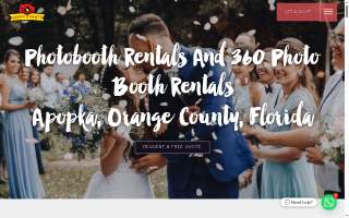 Happy Events 360 Photobooth Rental Sanford website