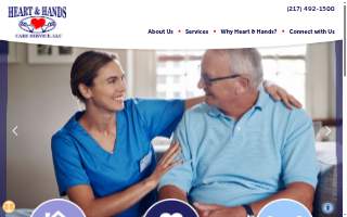 Heart & Hands on-Deck Care Support website