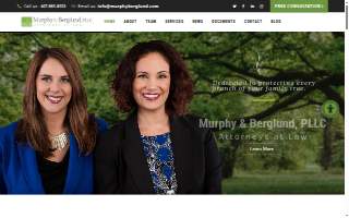 Murphy & Berglund Estate Planning and Medicaid Attorneys of Pine Hills website