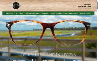 Optical Eyeland website
