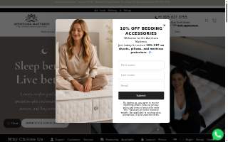 Aventura Mattress website
