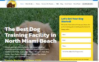 Bauser's Pet Training website