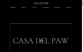Casa del Paw website