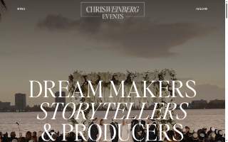 Chris Weinberg Events website
