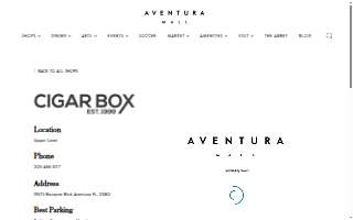 Cigar Box website