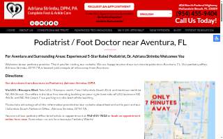 Complete Foot & Ankle Care: Adriana Strimbu, DPM website